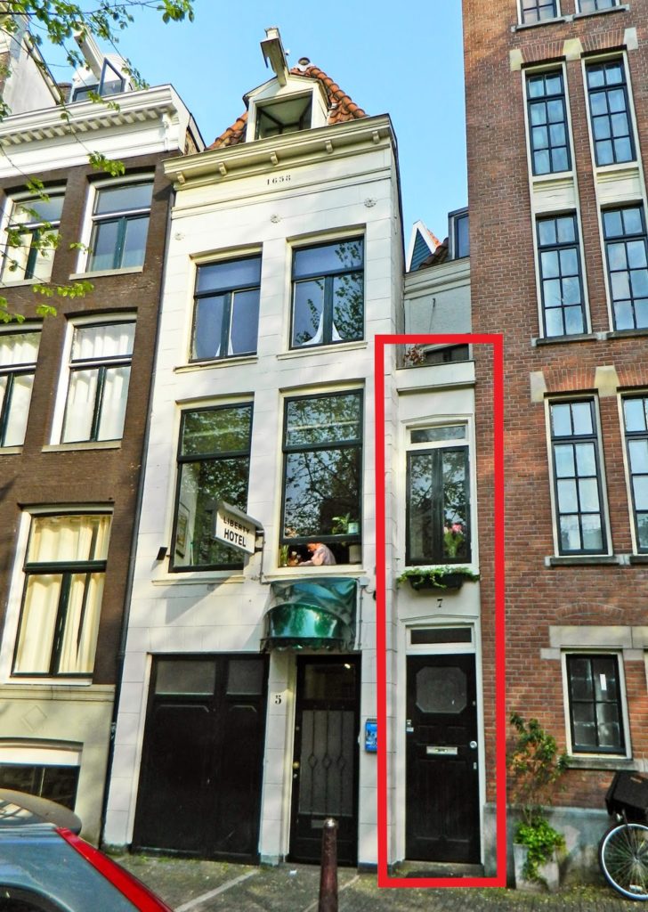 la casa più stretta di Amsterdam